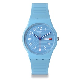 Relógio Swatch homem Azul Data