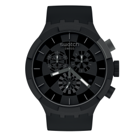 Relógio Swatch homem Cronógrafo Preto