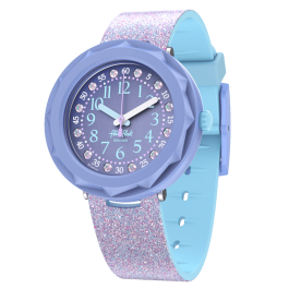 Relógio Flik Flak de criança lilás