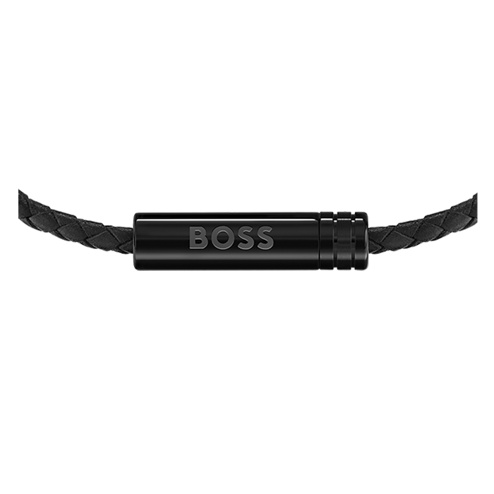 Pulseira Homem Pele e Aço Ares Air imagem 2