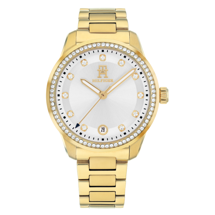 Relógio Mulher Aço IP Dourado
