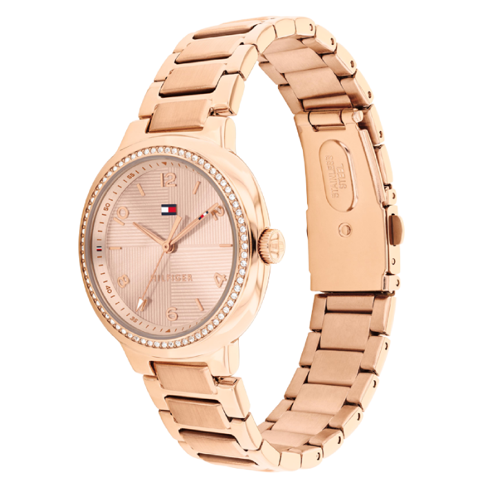 Relógio Mulher Aço IP Rosa