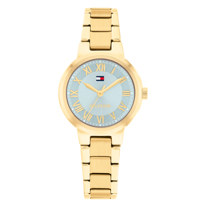 Relógio Mulher Aço IP Dourado