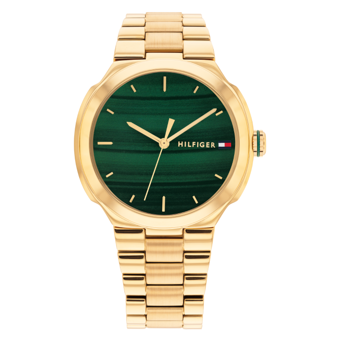 Relógio Mulher Aço IP Dourado