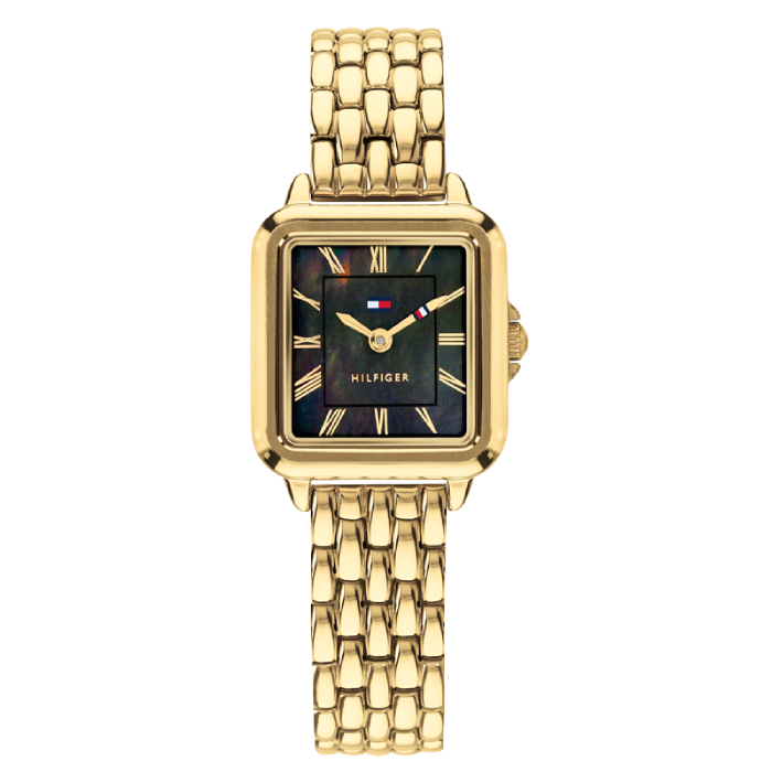 Relógio Mulher Aço IP Dourado