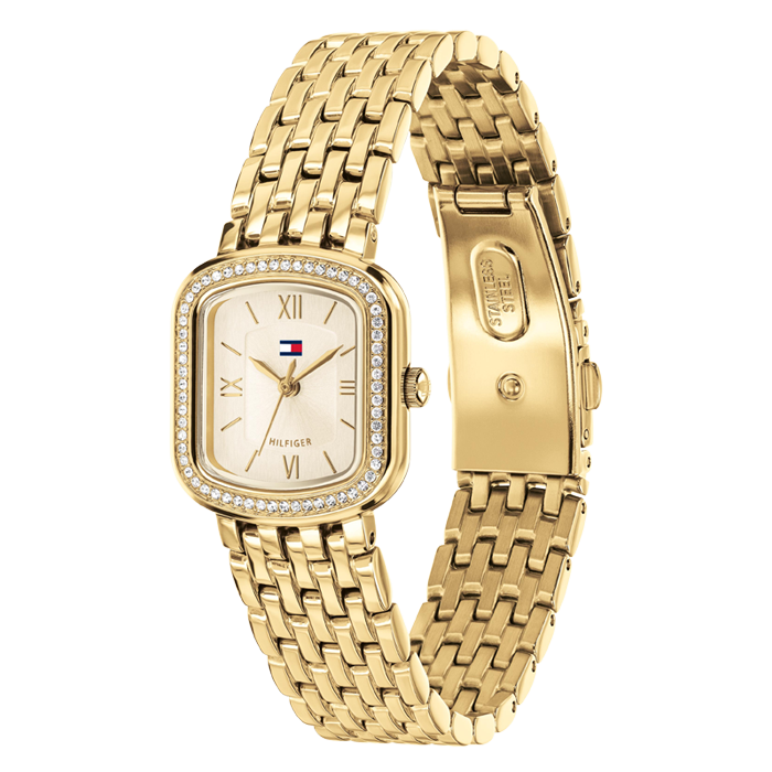 Relógio Mulher Aço Dourado