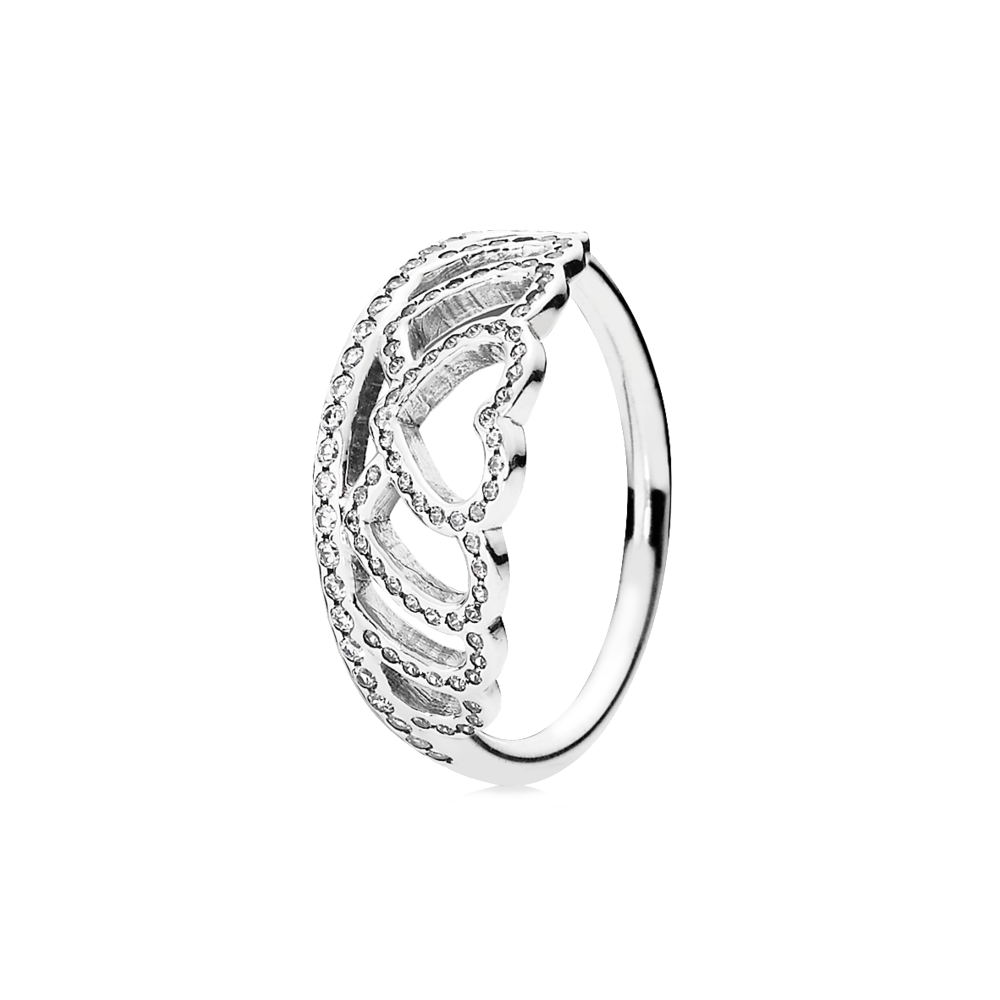Anel Hearts Tiara
