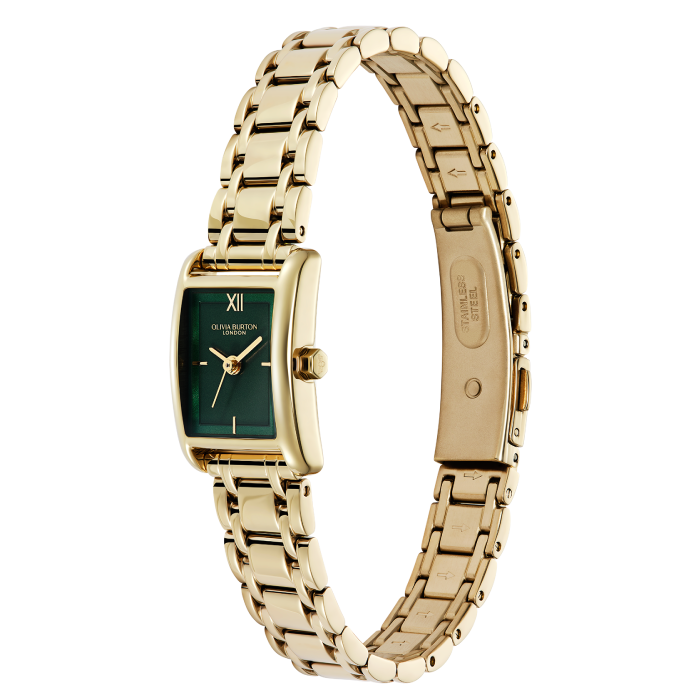 Relógio Mulher Mini Grove Aço Dourado