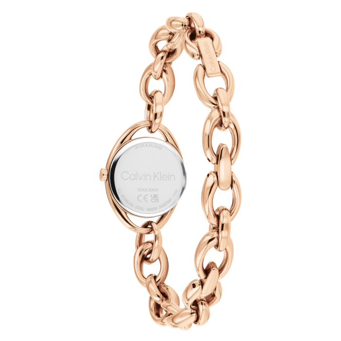 Relógio Senhora Dourado Rosa