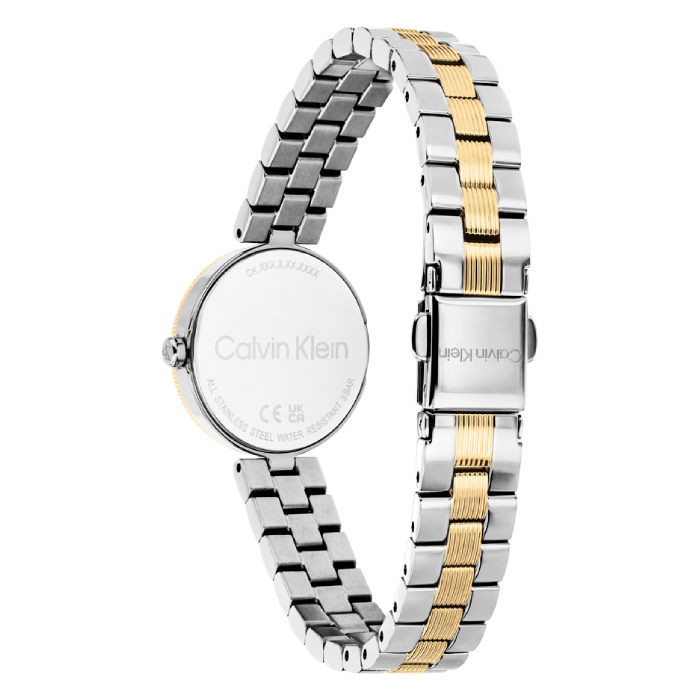 Relógio Senhora Bicolor Aço e Dourado