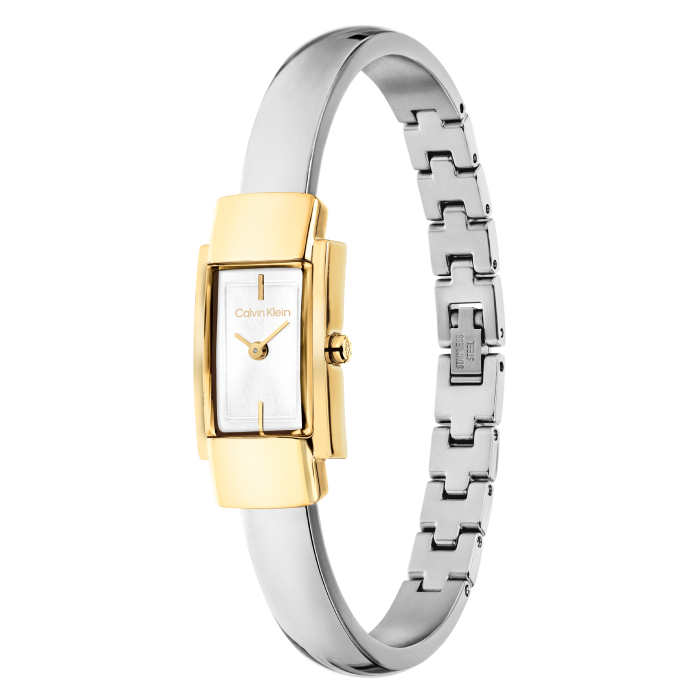 Relógio Senhora Bicolor Aço e Dourado