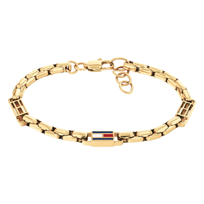 Pulseira Homem Aço Dourado