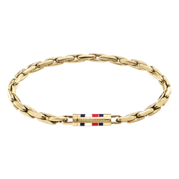 Pulseira Homem Aço Dourado
