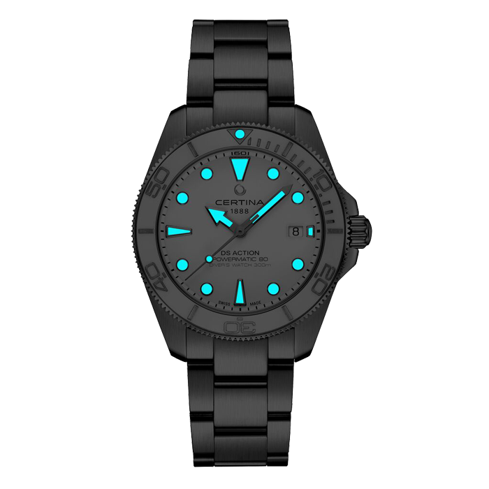Relógio Homem Certina DS Action Diver 40.5mm Powermatic 80