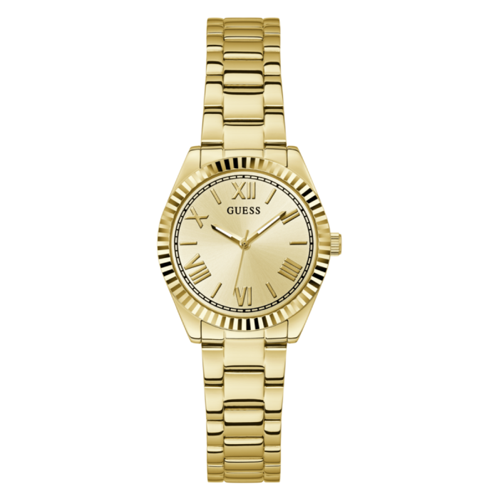 Relógio Feminino Mini Luna Dourado