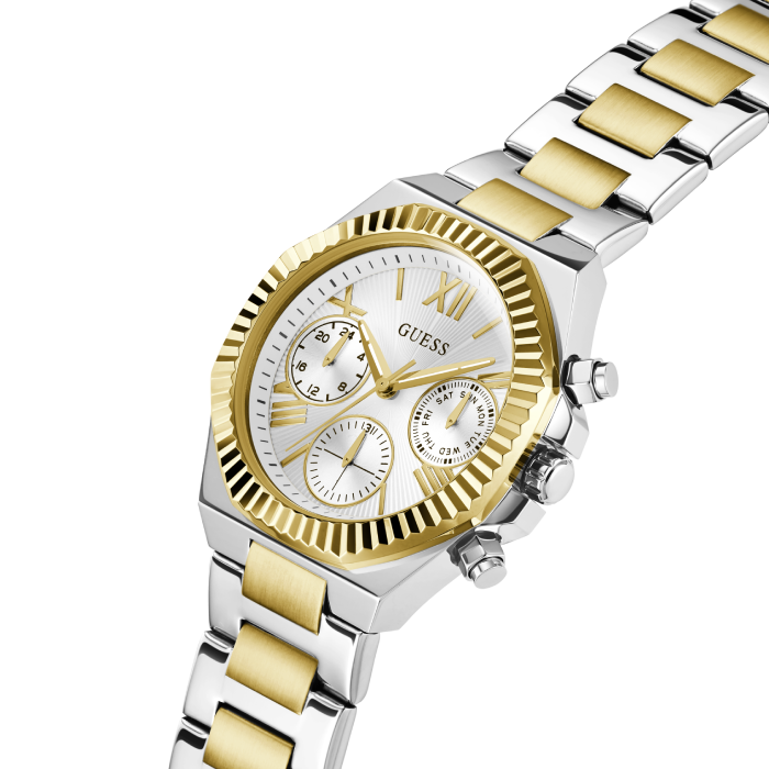 Relógio Feminino Equality Dourado Bicolor