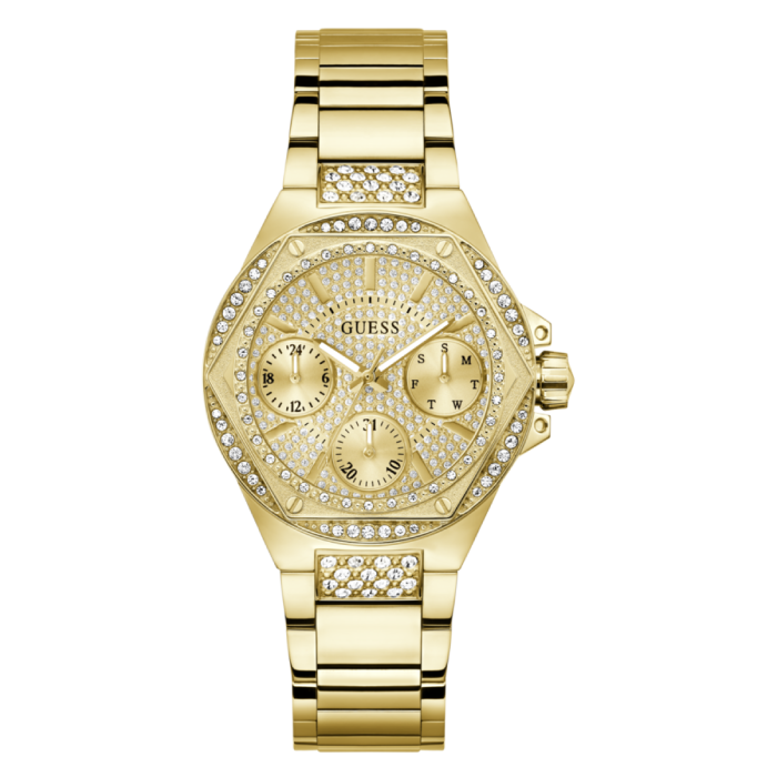 Relógio Feminino Envy Dourado com Brilhantes