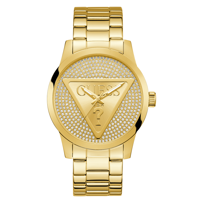 Relógio Masculino Badge Dourado