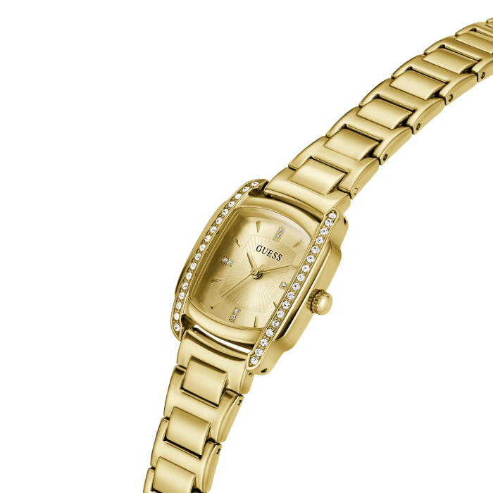 Relógio Feminino Etta Dourado com Brilhantes