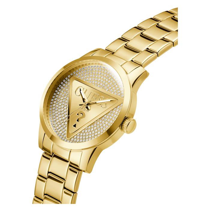 Relógio Masculino Badge Dourado