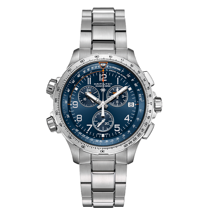 Relógio Homem Hamilton Khaki Aviation X-Wind GMT