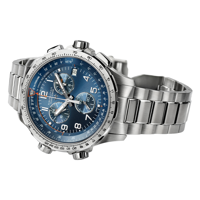Relógio Homem Hamilton Khaki Aviation X-Wind GMT