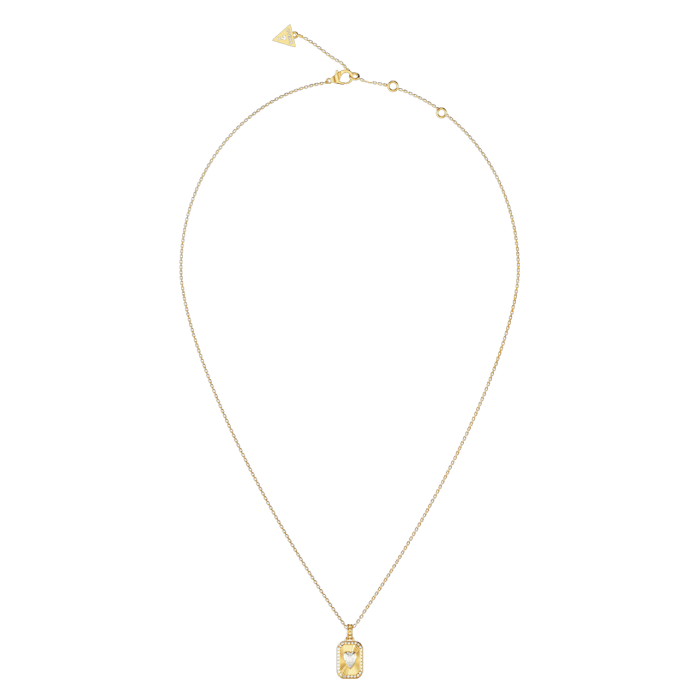 Colar Crystal Love Dourado