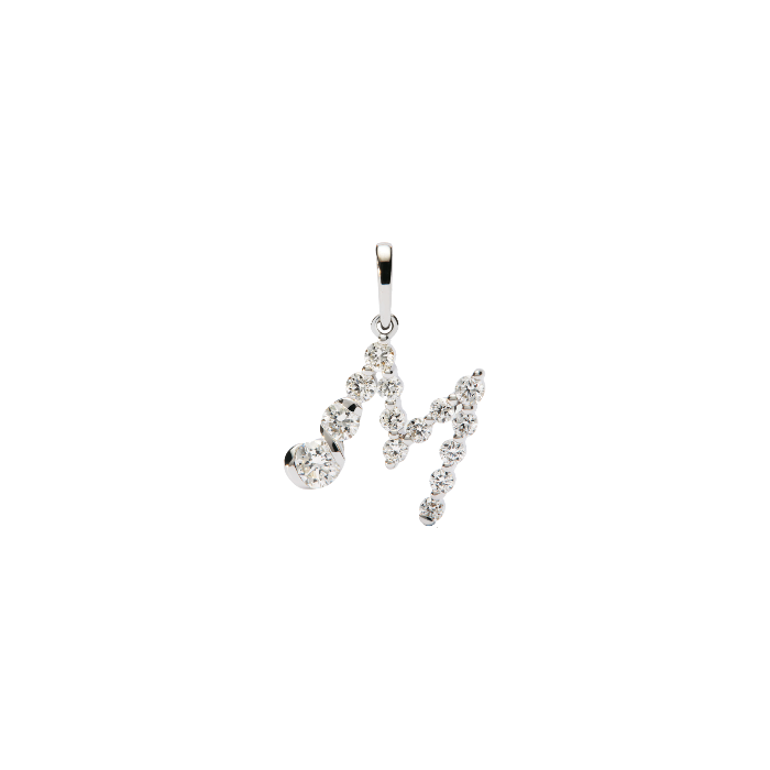Pendente Inicial M Our Diamantes