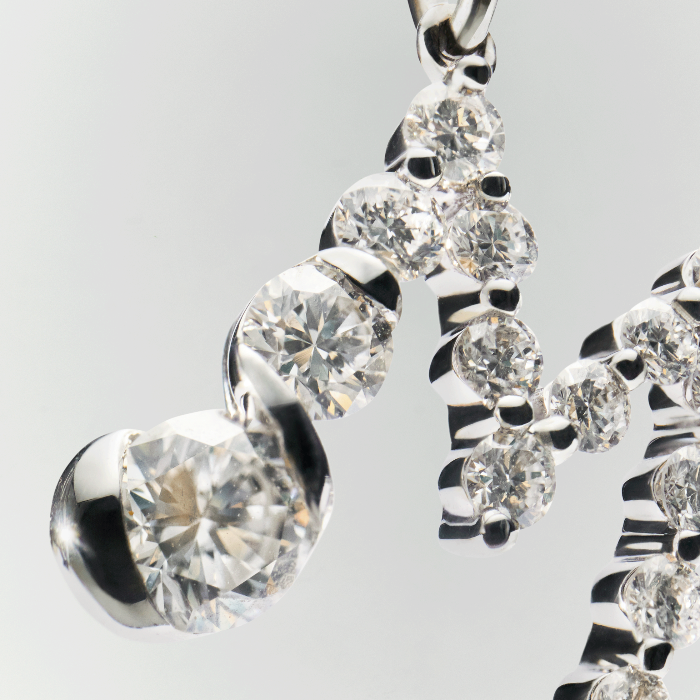 Pendente Inicial M Our Diamantes