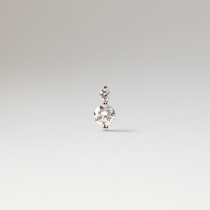 Piercing Eve Mini Ouro Diamantes