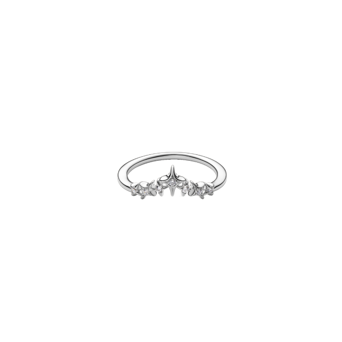 Anel Estrelas Tiara