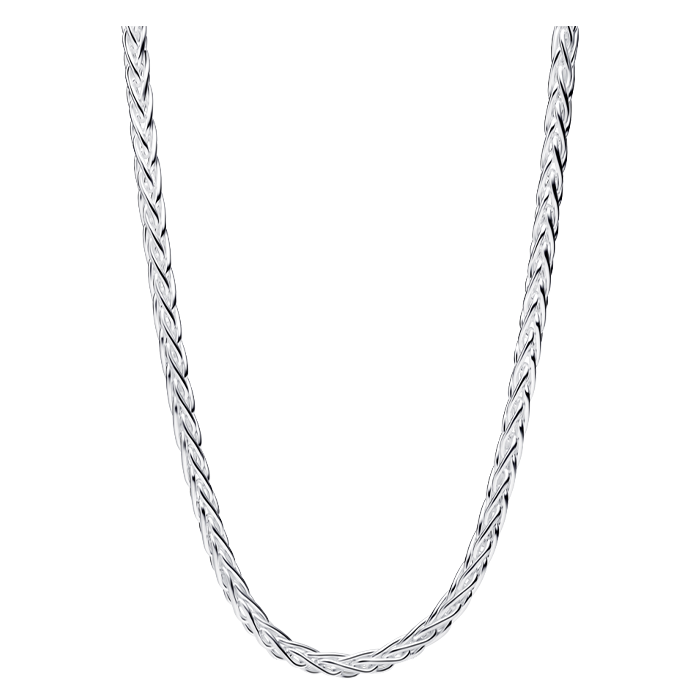 Colar em malha foxtail