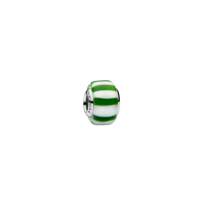 Conta Vidro Murano Menta Verde