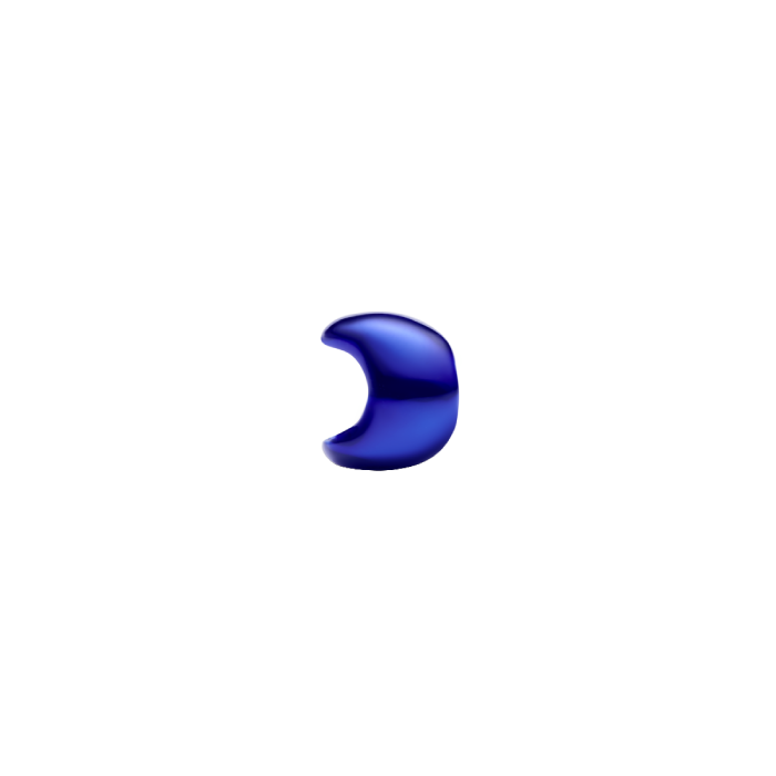Mini Conta Lua Azul