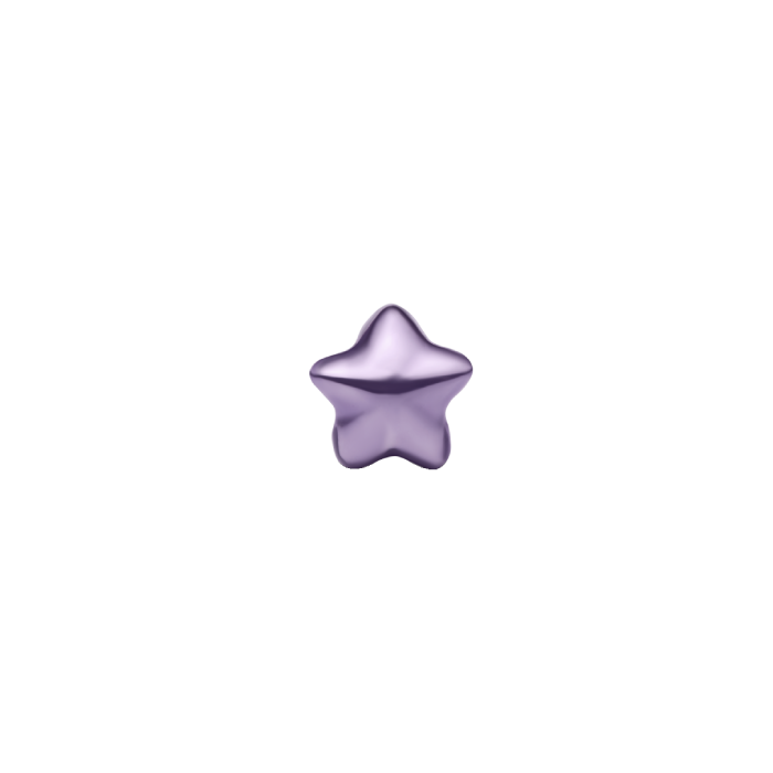 Mini Conta Estrela Lilás