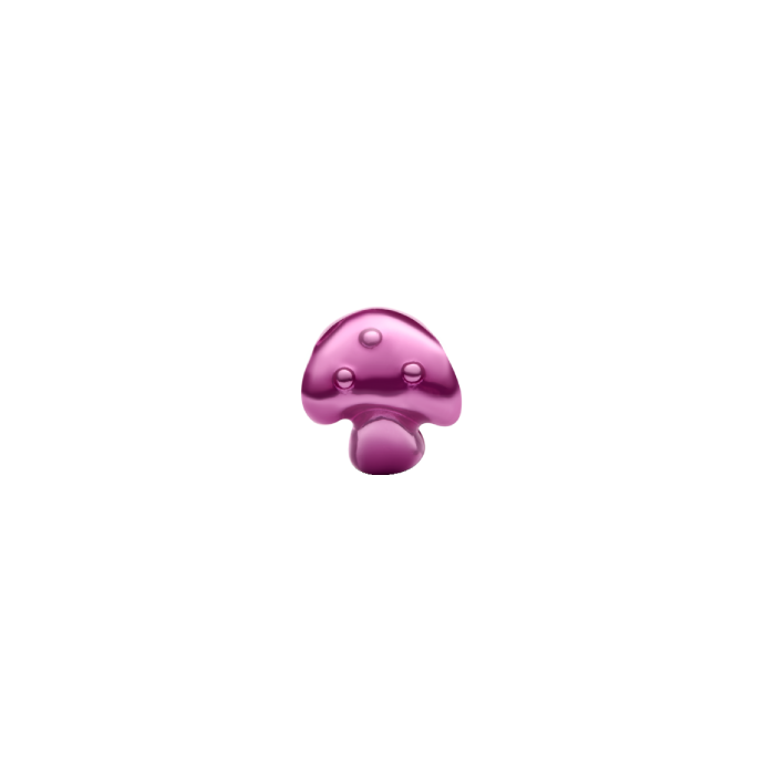 Mini Conta Cogumelo Rosa