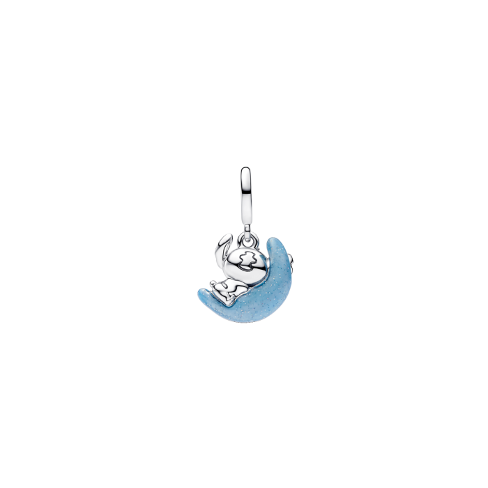 Conta Pendente Lua Brilha no Escuro Stitch Disney
