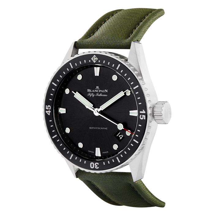 Relógio Blancpain Fifty Fathoms Bathyscaphe Data