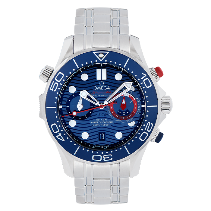 Relógio Omega Seamaster Diver 300M America's Cup Cronógrafo