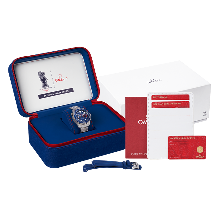 Relógio Omega Seamaster Diver 300M America's Cup Cronógrafo