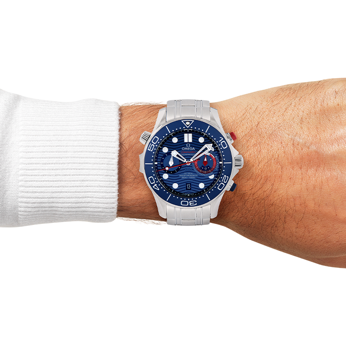 Relógio Omega Seamaster Diver 300M America's Cup Cronógrafo