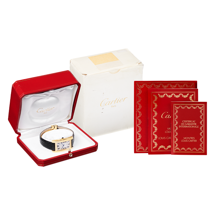 Relógio Cartier Tank Américaine Data