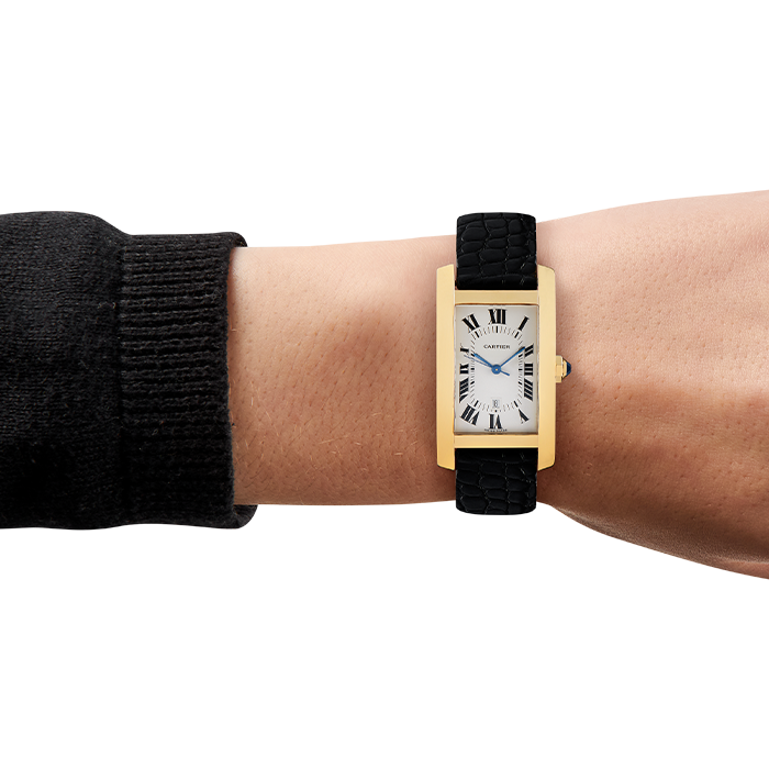 Relógio Cartier Tank Américaine Data