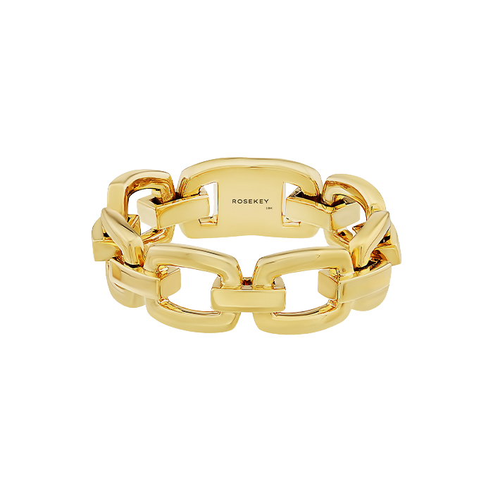 Anel Links Ouro Amarelo