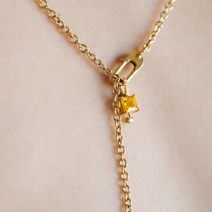 Colar Chain em Ouro Amarelo