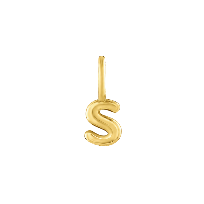 Pendente Letters Collection Ouro Amarelo Letra S