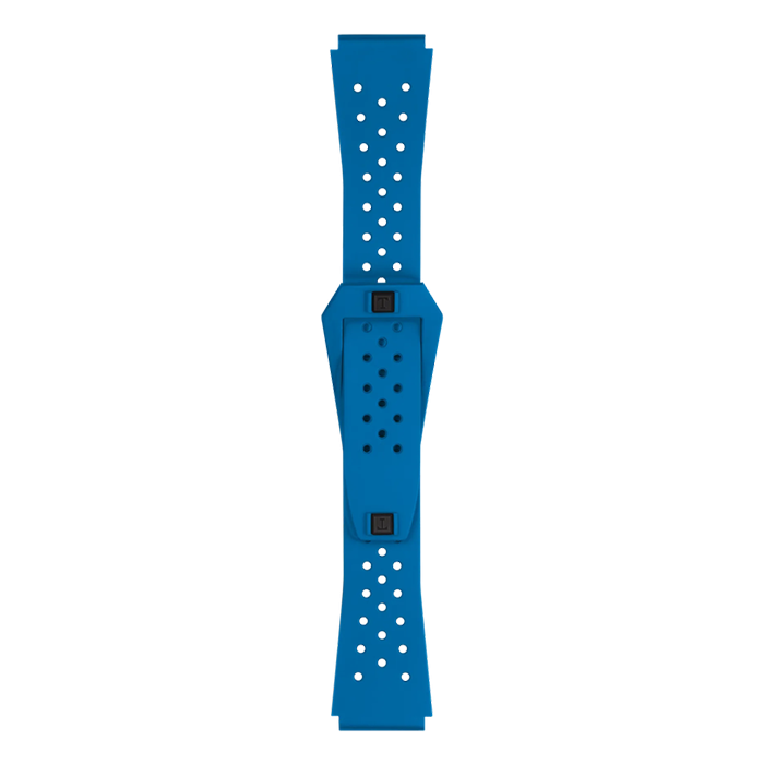 Bracelete Tissot Oficial Sideral Borracha Azul
