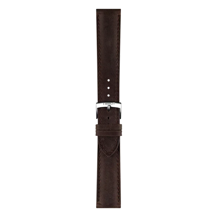 Bracelete Tissot Oficial Couro Castanho