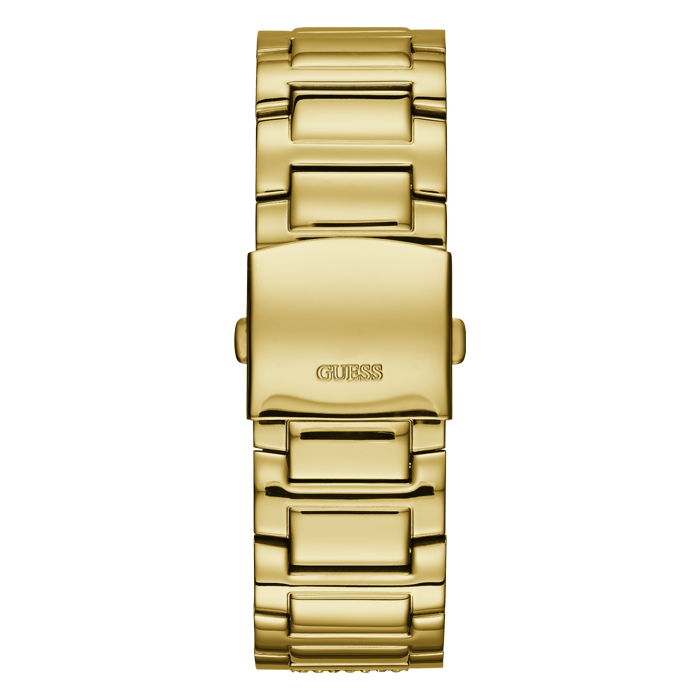 Relógio Masculino Frontier Dourado com Brilhantes