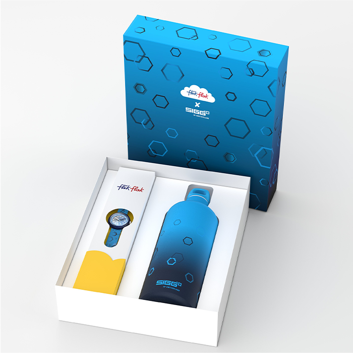 Relógio Flik Flak de criança azul SIGG